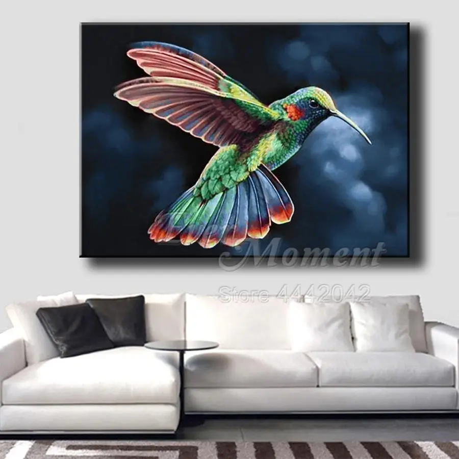 Набор для алмазной вышивки Стразы S2F061 картина 5D сделай сам из страз птица и