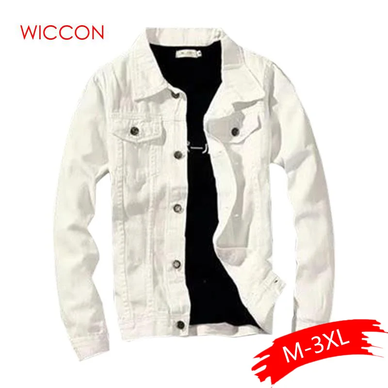 2022 Men's Denim Jacket Youth Slim Fit Solid Male Ripped Coat OutWear Spring Casual Denim Jacket Streetwear Clothing