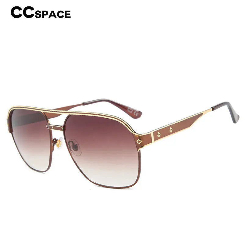 46537 Ретро Пилот солнцезащитные очки для мужчин негабаритные Модные Оттенки UV400