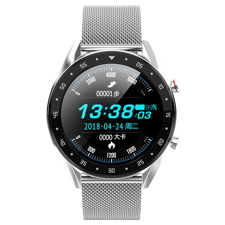 silver silver metal LEMDIOE, профессиональные спортивные Смарт-часы для мужчин, ip68, кровяное давление, водонепроницаемые ЭКГ, bluetooth, часы для звонков, для android, huawei - Цвет: silver silver metal