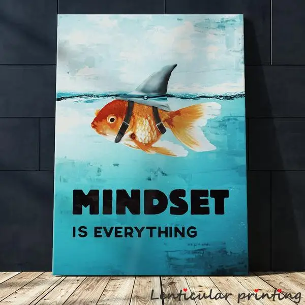 Постер Морская рыба 1 шт. домашний декор животное принт холст Настенный фигурка