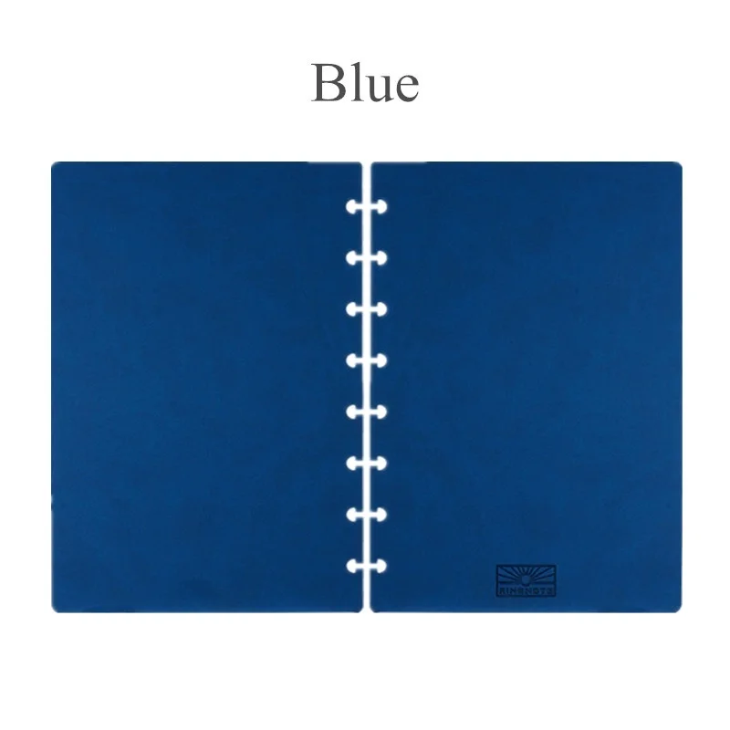 A5 Обложки для ноутбуков с 8 отверстиями грибов ежедневного ежедневника DIY