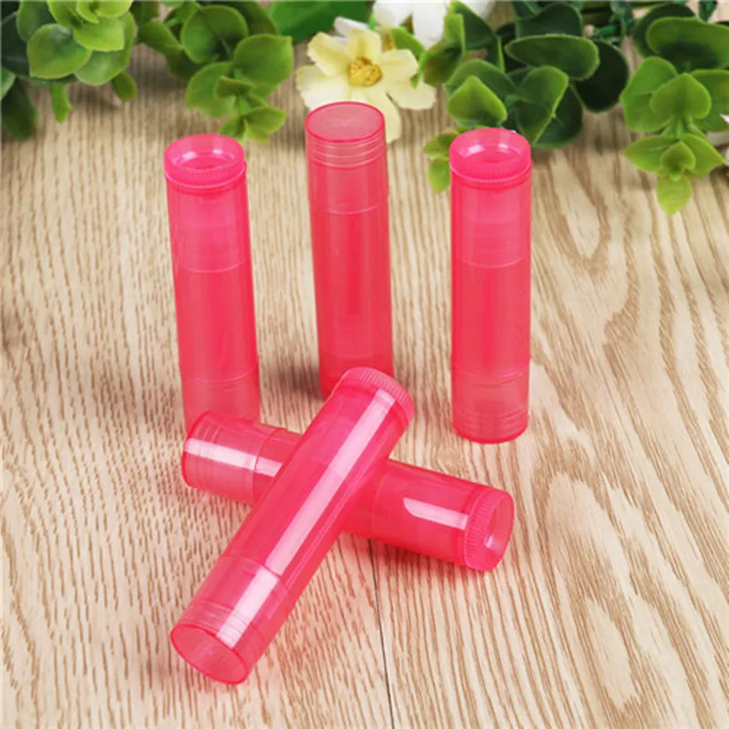 10 шт./лот 5 мл губная помада туба бальзам для губ пустые косметические контейнеры