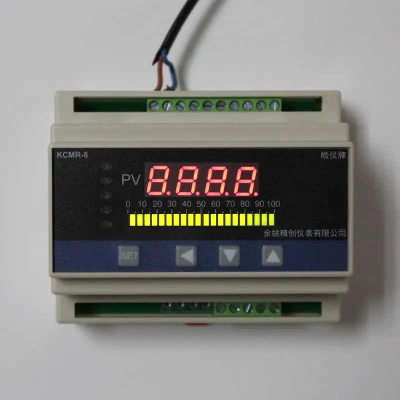 Регулятор уровня жидкости воды 4-20 мА вход Din-рейка DC 24 В 4-ходовое реле |