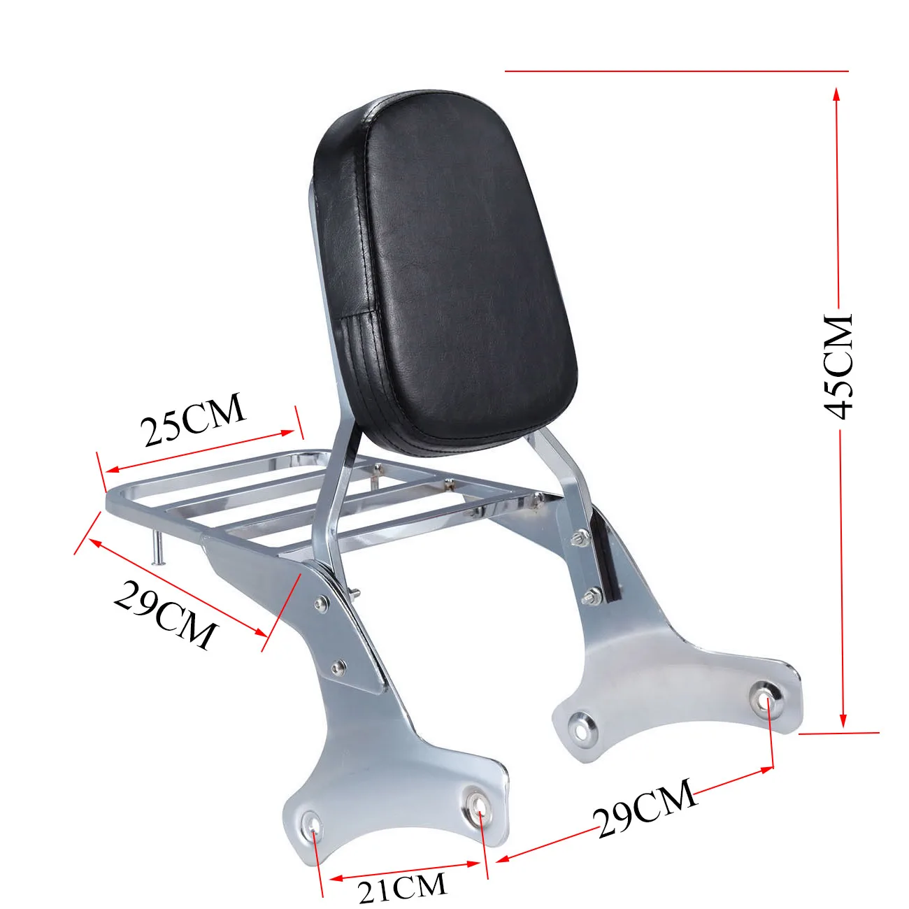 Новинка багажная стойка для спинки мотоцикла Honda Shadow VT750 C2 RC44 / VT400 1997 1998 1999 2000 2001 2002