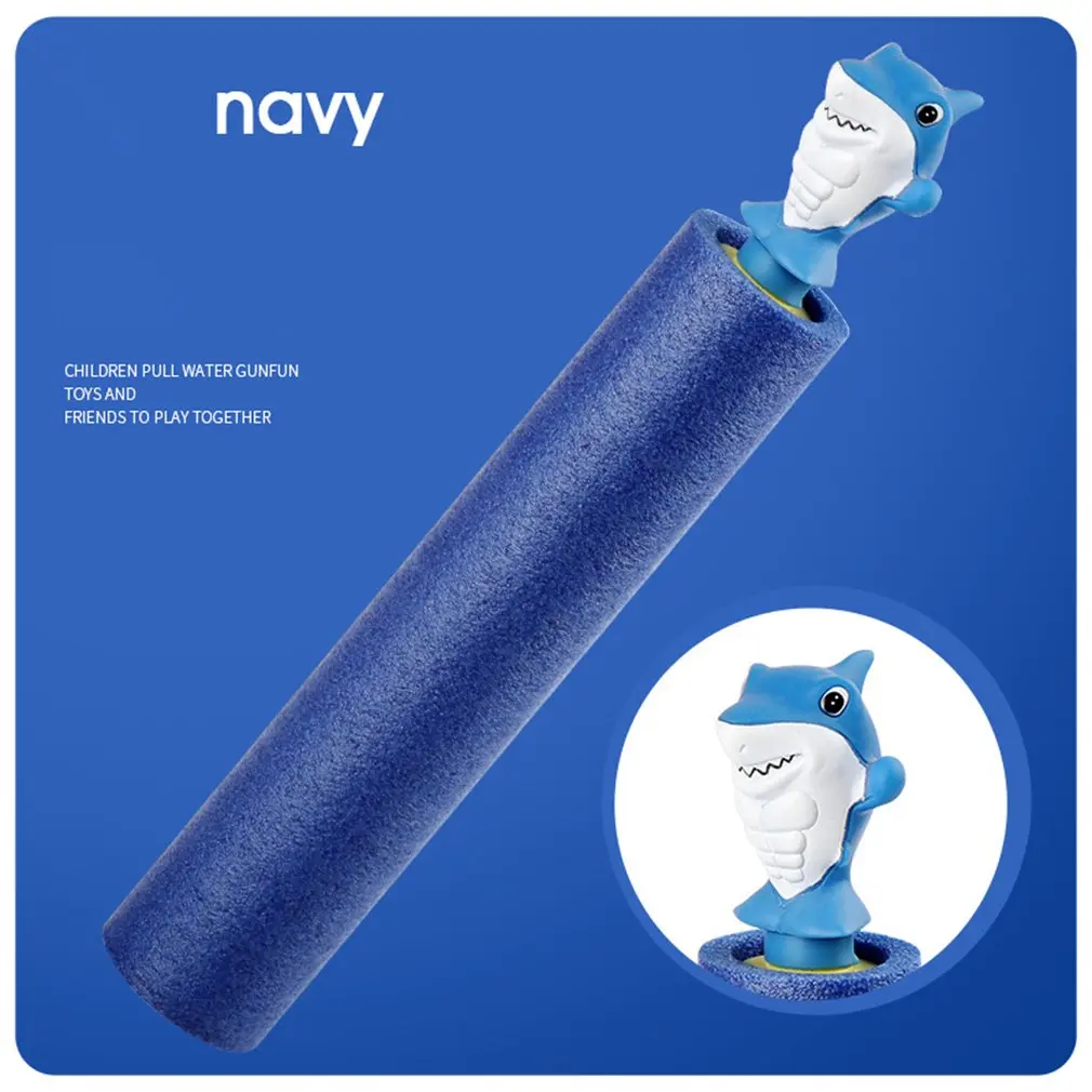 

Foam Water Guns For Kids Smoked Pull Type Super Soaker Water Pistol Toys For Summer Fun Outdoor Swimming Pool Games Beach Garden