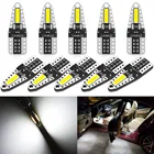 Лампы T10 W5W светодиод Шина CAN свет без ошибок, светодиодные фонари для салона автомобиля, габаритные огни для Ford Focus mk2, Mondeo mk4 Ranger, Fusion, 10 шт.