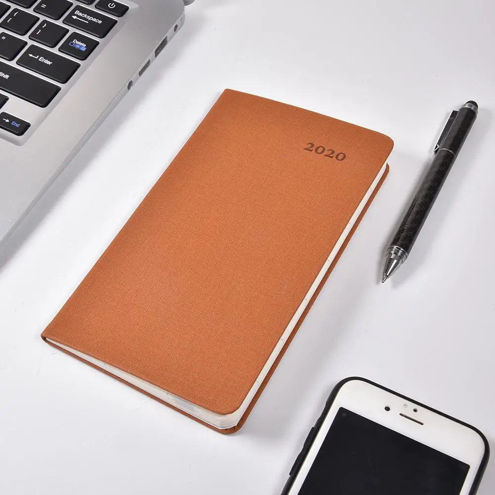 2020 карманный календарь Портативный А6 ежемесячный планировщик графика 6 7 &quotX 3