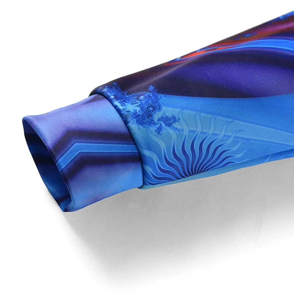 Новинка 2019 толстовка с капюшоном мужская мода осень весна животное 3D сова печать