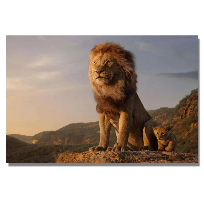 6 Мультфильм Simba алмаз 5d Diy Алмазная картина вышивка крестиком лев Король друзья Рукоделие Алмазная мозаика вышивка домашний декор - Цвет: 6