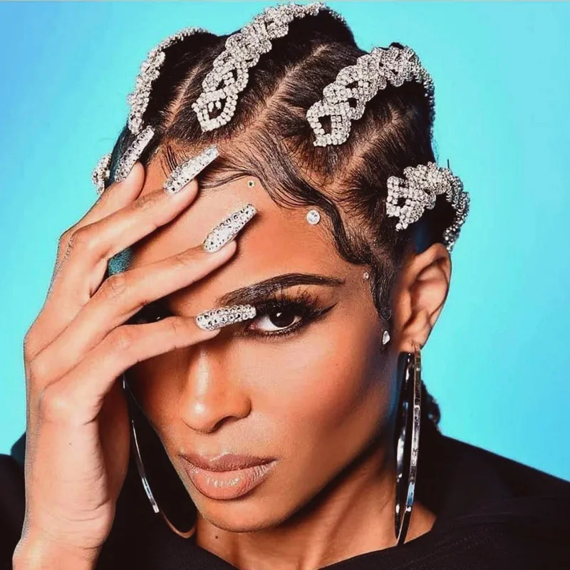 

Новый тренд! Роскошные Стразы, модные заколки для волос, женские Украшения для волос, свадебные аксессуары для вечерние