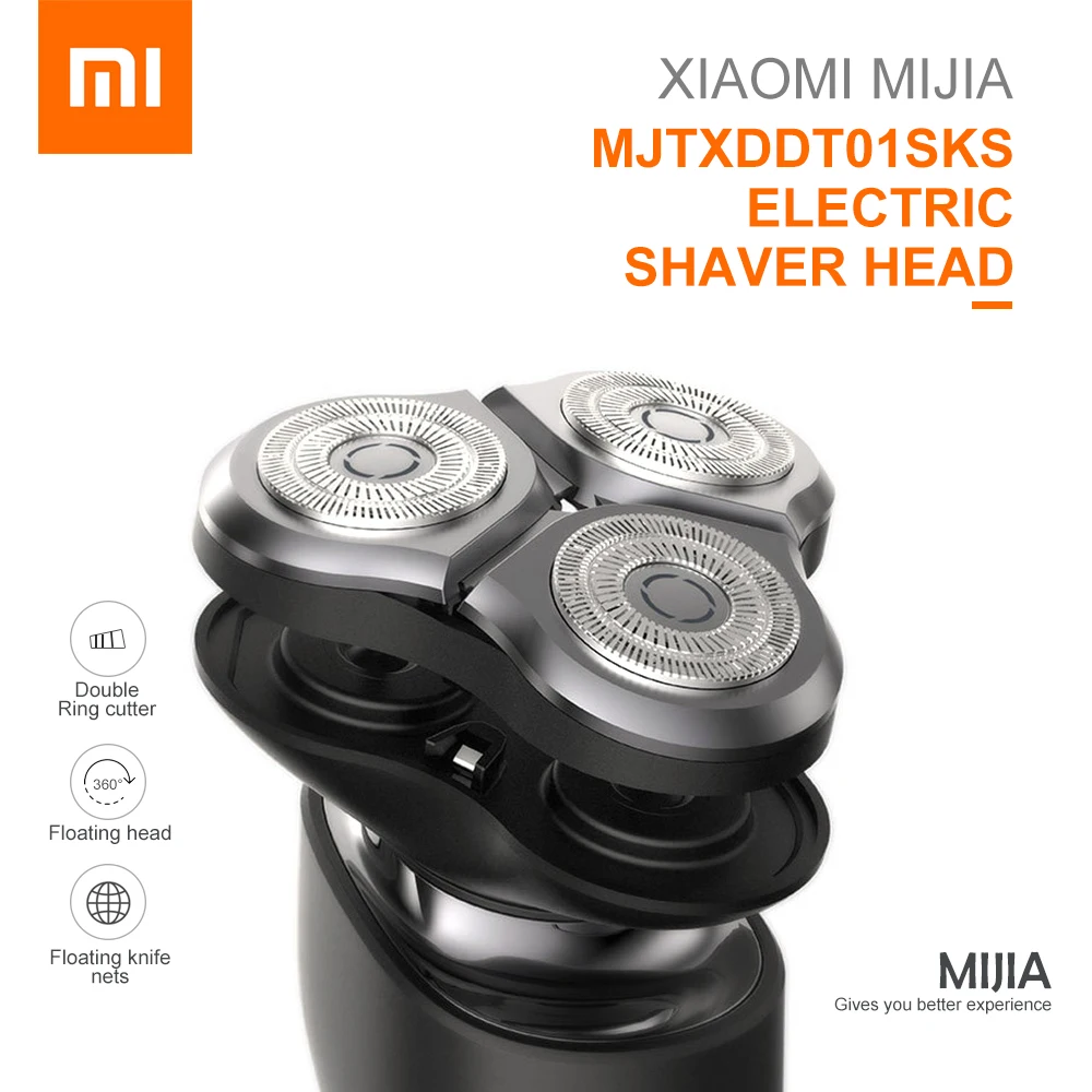 Mijia MJTXDDT01SKS электробритва водостойкая головка с двойным кольцом резак с двойным лезвием персональный уход