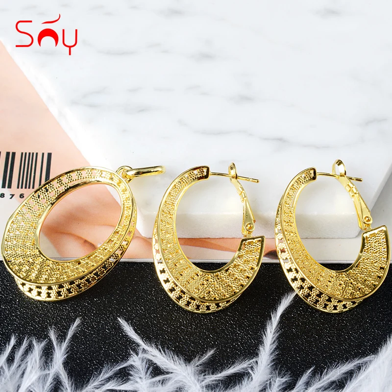 Ювелирные изделия Sunny Jewelry 2021 модные медные ювелирные для женщин серьги подвески