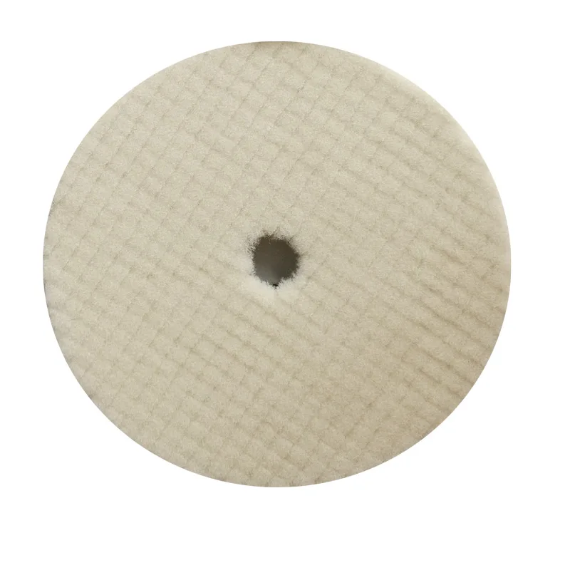 

6"/7" Wool Polishing Pad For Polisher Machine Waxing Polishing Buffing Car Paint Care Polisher Pads For Car Polisher