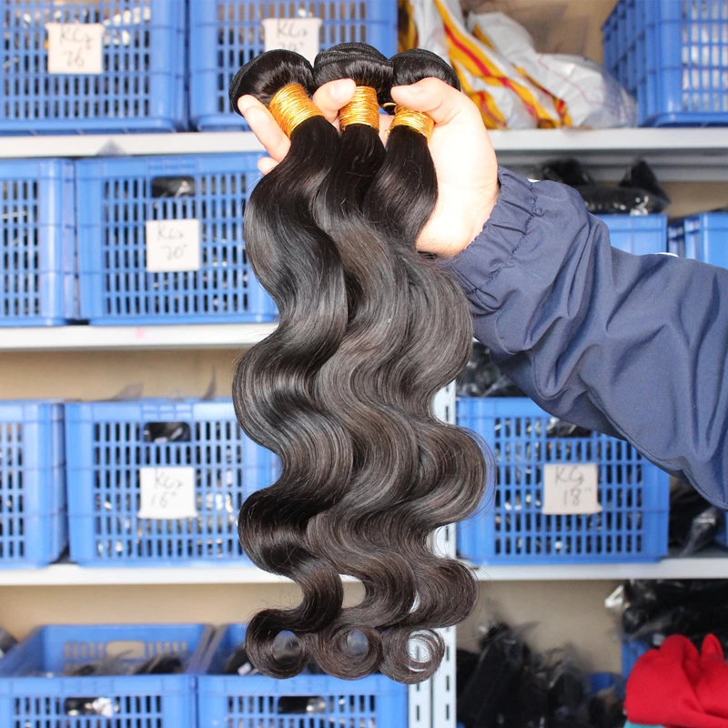 Бразильские волнистые пучки волос, плетение естественного цвета, 100% человеческие волосы, плетение 1/3/4 шт., волосы для наращивания Remy Comingbuy от AliExpress WW