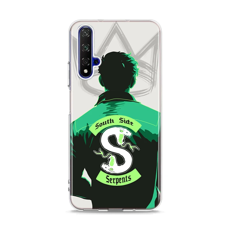 Чехол из силикона и термополиуретана ривердейл "South Side serpents" для huawei Honor 10i 9X8X20 10 9 8 Lite 8A 7A 7C Pro Lite чехол для телефона