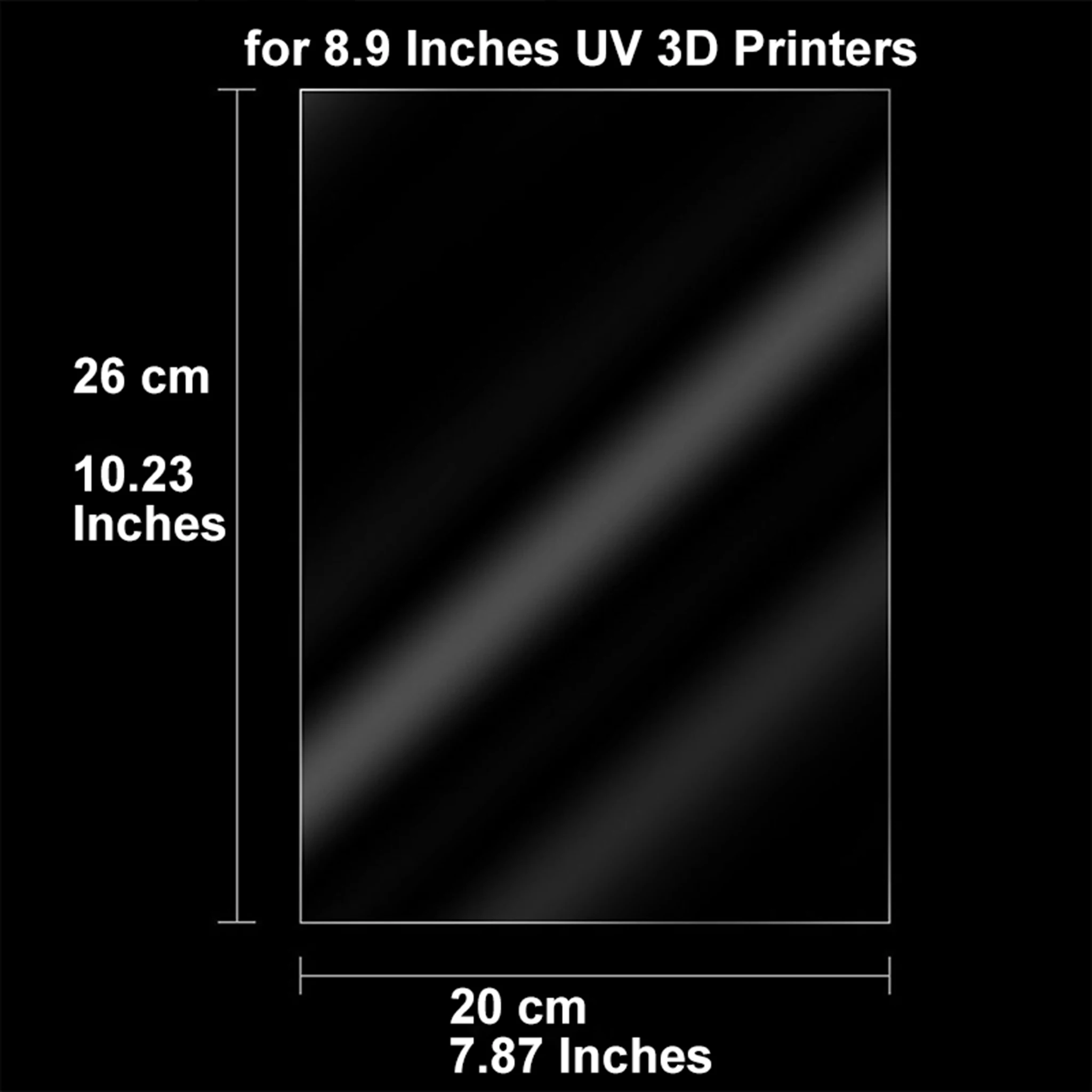 Пленка FEP для 3D-принтера ANYCUBIC Mono X 6k 4k Photon M3 Plus Elegoo Saturn 260*200*0 15 мм 8 9 Ins 5 шт. |