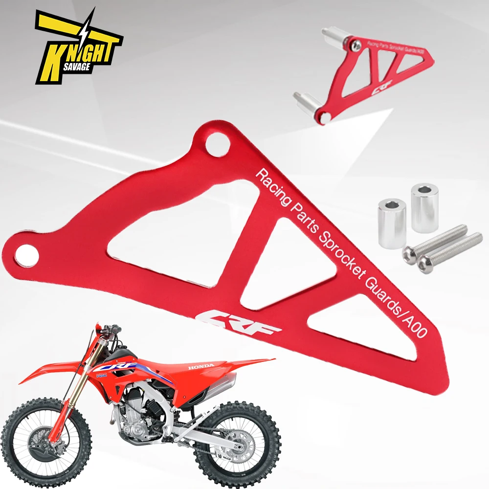 

Передняя Звездочка для мотоцикла, защитная крышка цепи, детали для HONDA CRF 450R 2017-2020, направляющая, защита для гонок, аксессуары для мотоциклов