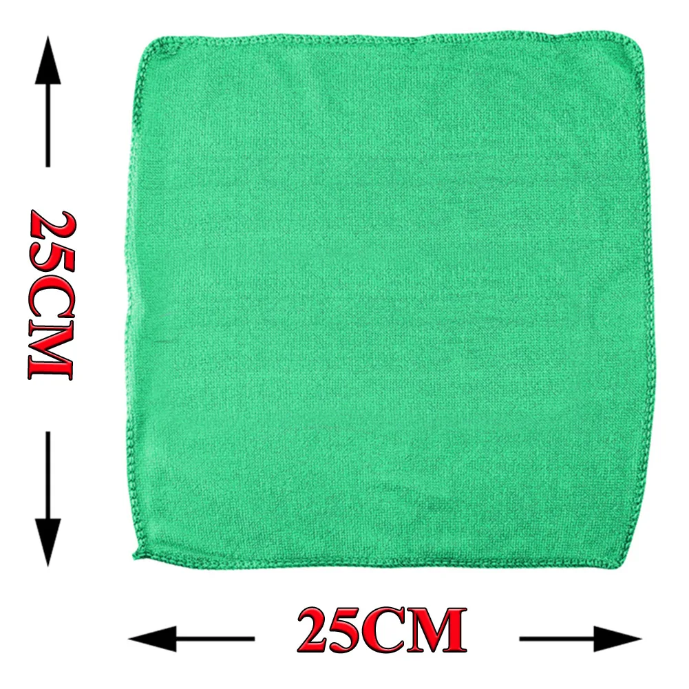 

SALE Multipurpose 10PCS Microfiber Washcloth Car Care Cleaning Towels Soft Cloths Tool Accessories Wholesale Quick Delivery CSV