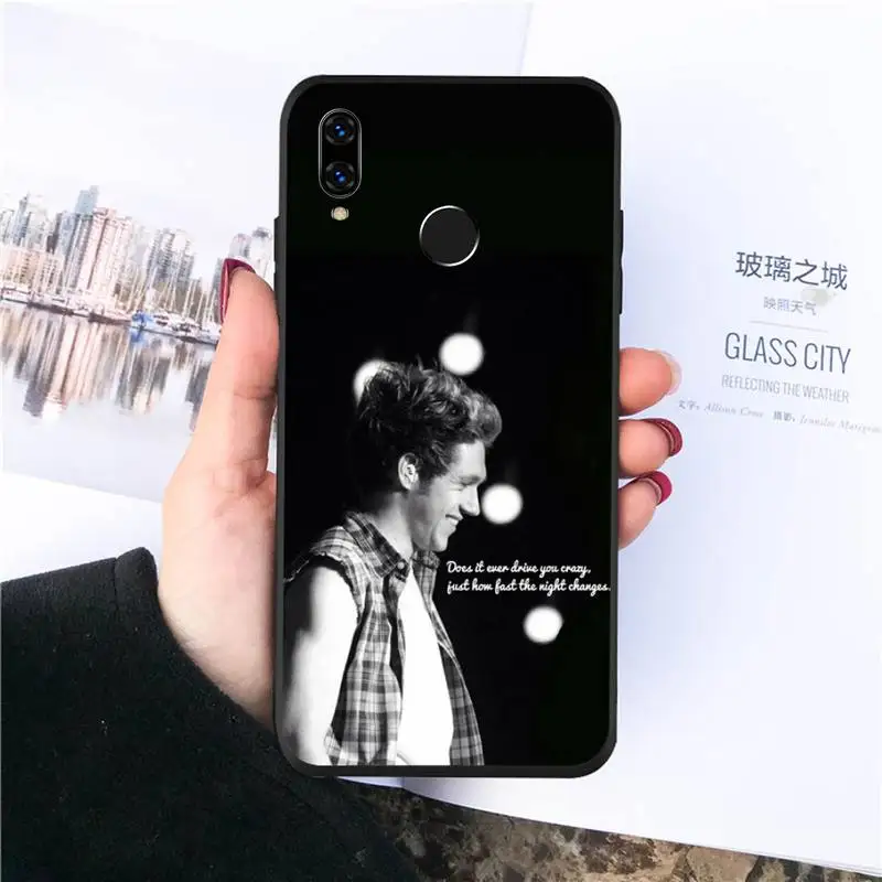 

Niall Horan one direction band Phone Case For Huawei honor Mate P 10 20 30 40 Pro 10i 9 10 20 8 x Lite Luxury brand shell