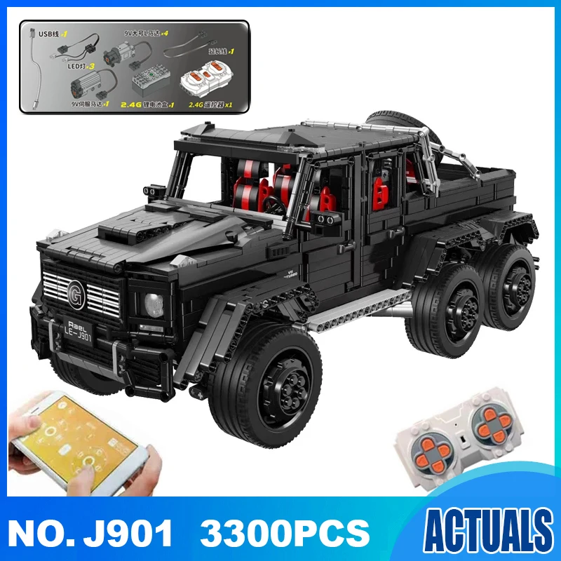 J901 J902 RC автомобиль серии мс внедорожник 6x6 LAND крейсерская модель с светодиодный