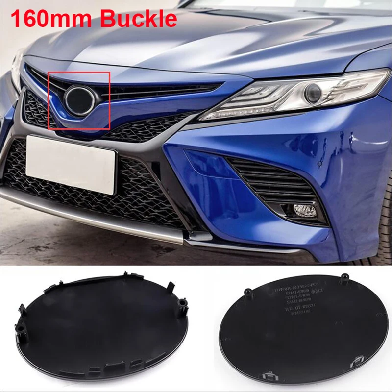 Передняя решетка для Toyota Highlander Camry RAV4 IZOA CHR 2018 160 мм гибридная 3d Глянцевая эмблема