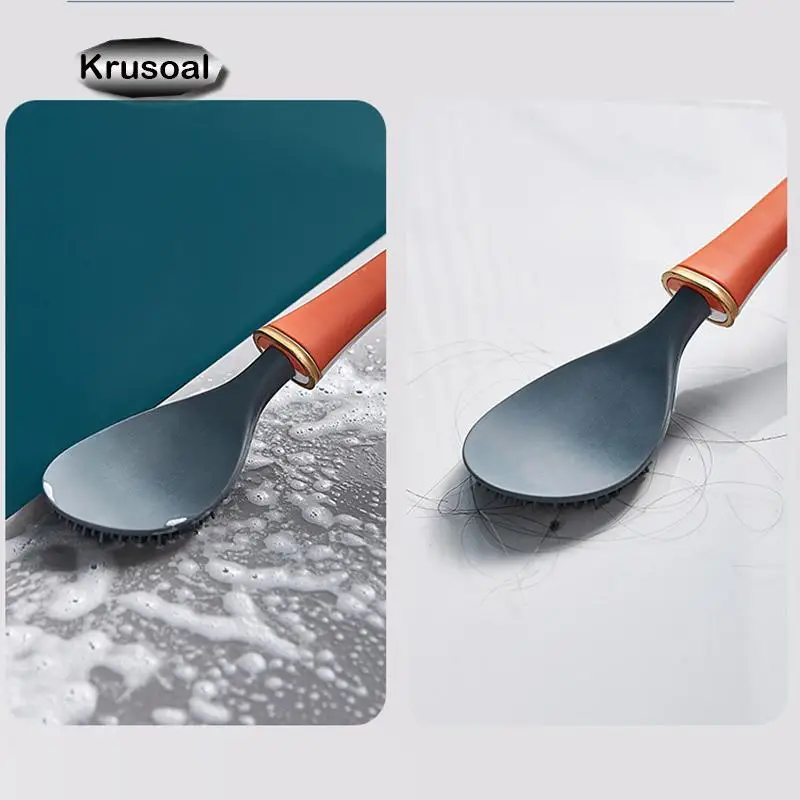 Силиконовая насадка-щетка для унитаза настенная щетка автоматического