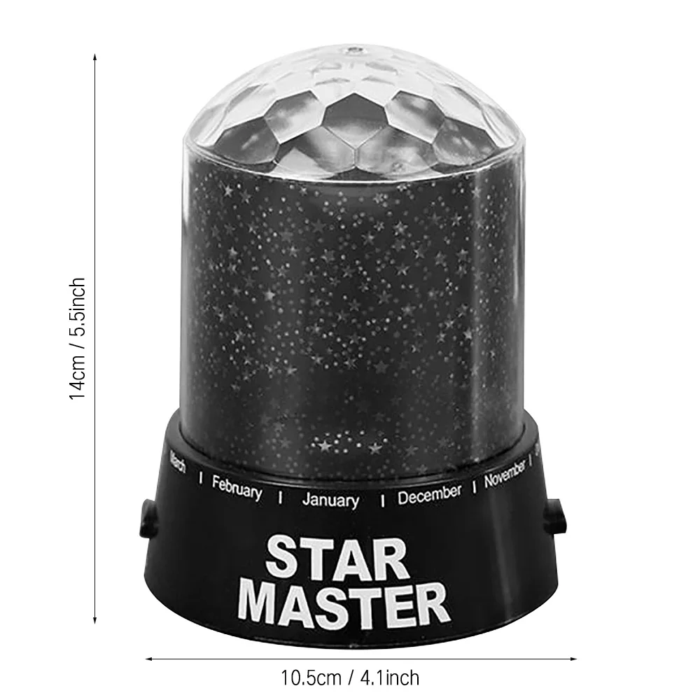 

Star Light Projector LED Night Light Sky Rotating Battery Operated Bedroom Nightlight Lamp For Bedroom Decoration
