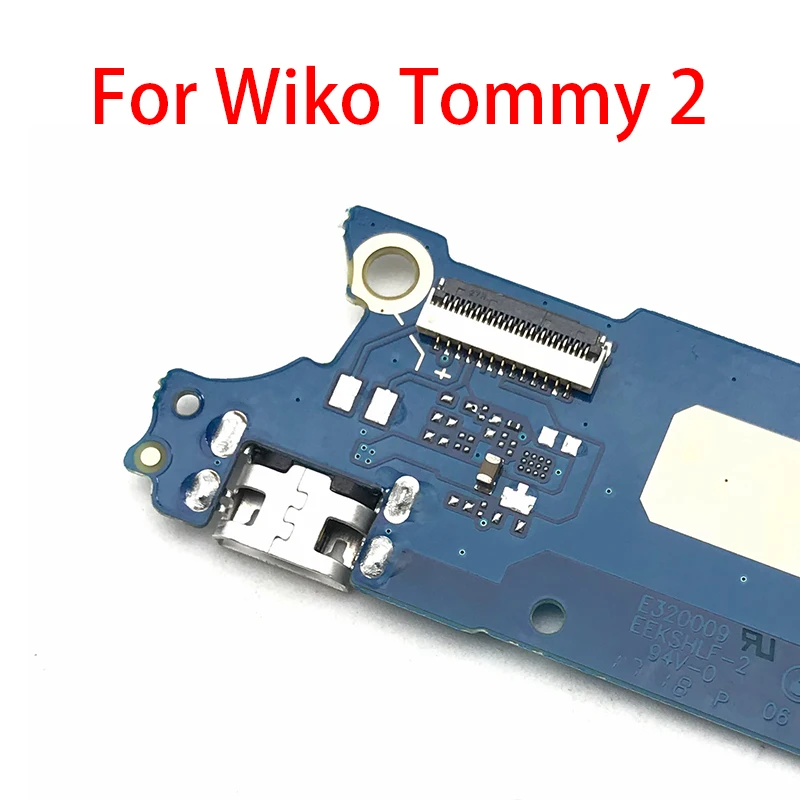 

Dock Connector Micro USB Charger Charging Port Flex Cable Board With Microphone Replacement Parts For Wiko Tommy 2