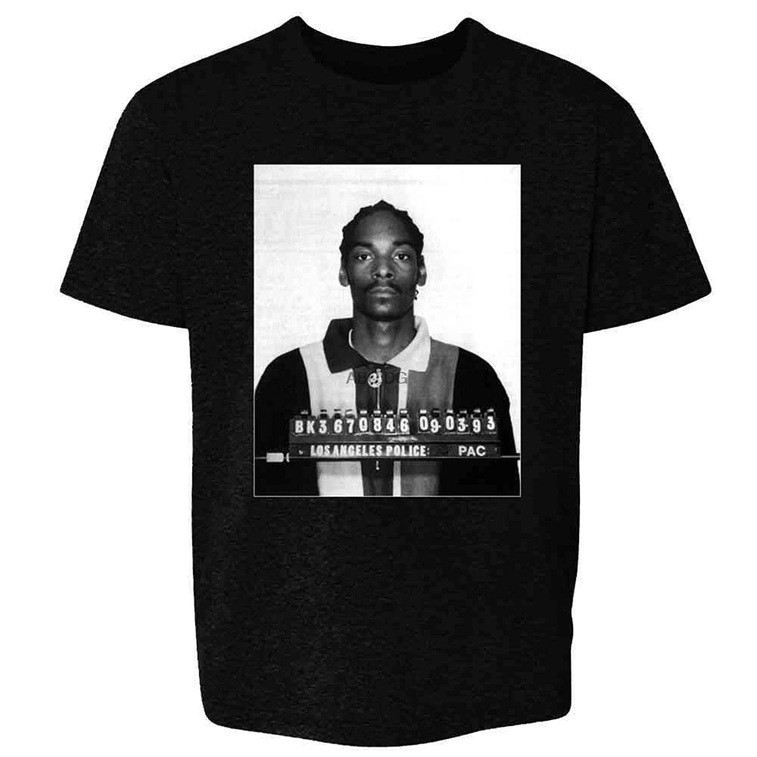 Одежда знаменитости Mugshot забавная винтажная крутая Молодежная детская футболка