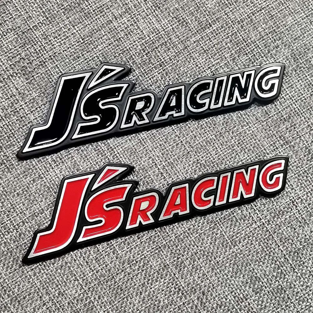 

Chrome Metal Car Sticker Sport Version With 3D Letters For Jsracing