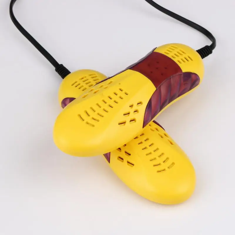 

Alloet 220V 10W Shoe Dryer Foot Protector Boot Odor Deodorant Dehumidify Device Shoe Ozonator Dryer Car Shape Voilet Light