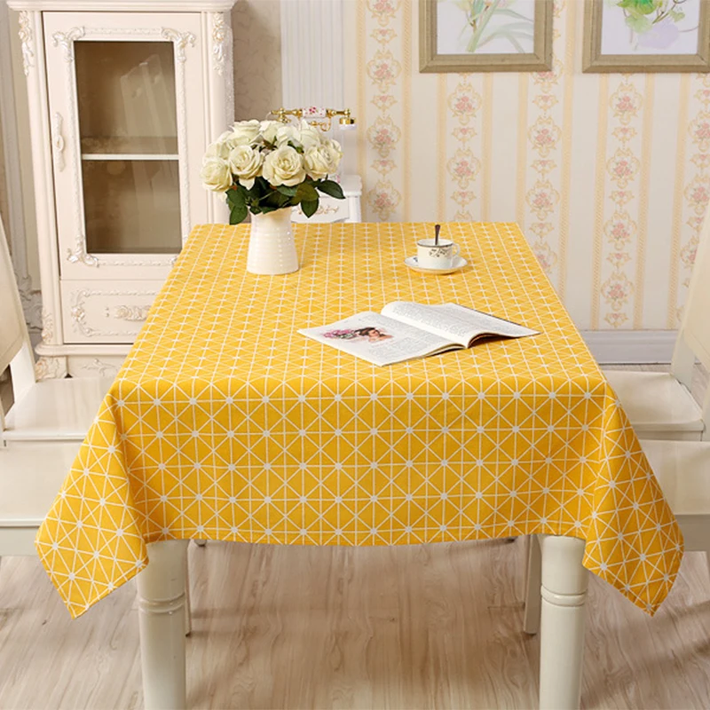 Lanke прямоугольная скатерть с геометрическими узорами украшение для дома и кухни