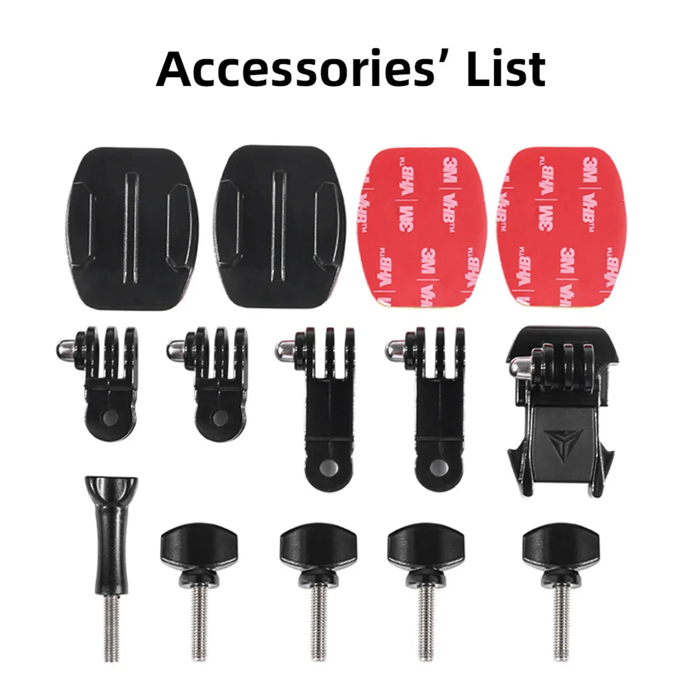 Крепление для экшн-камеры MOTOWOLF с вращением на 360 градусов YI Xiaomi Gopro Hero