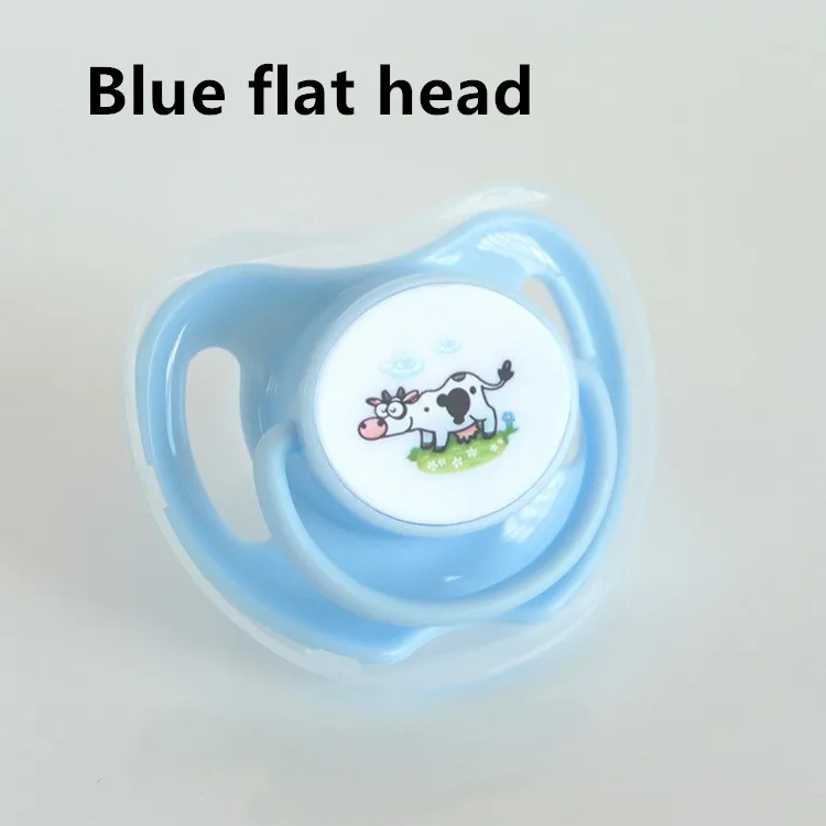 1 шт. 4 цвета Детские хлопковые соски с рисунком животных безопасные пищевые