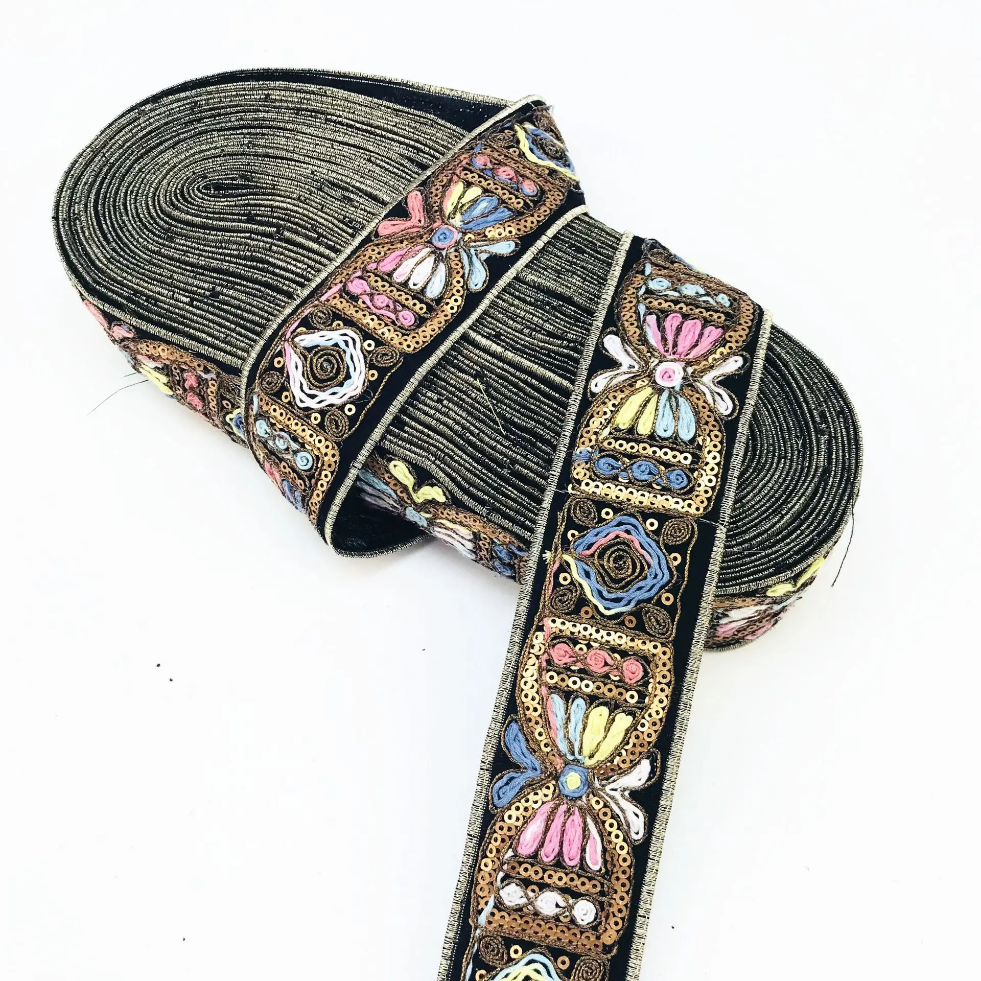 Винтажное украшение с кружевной отделкой тканевая лента для шитья аксессуары