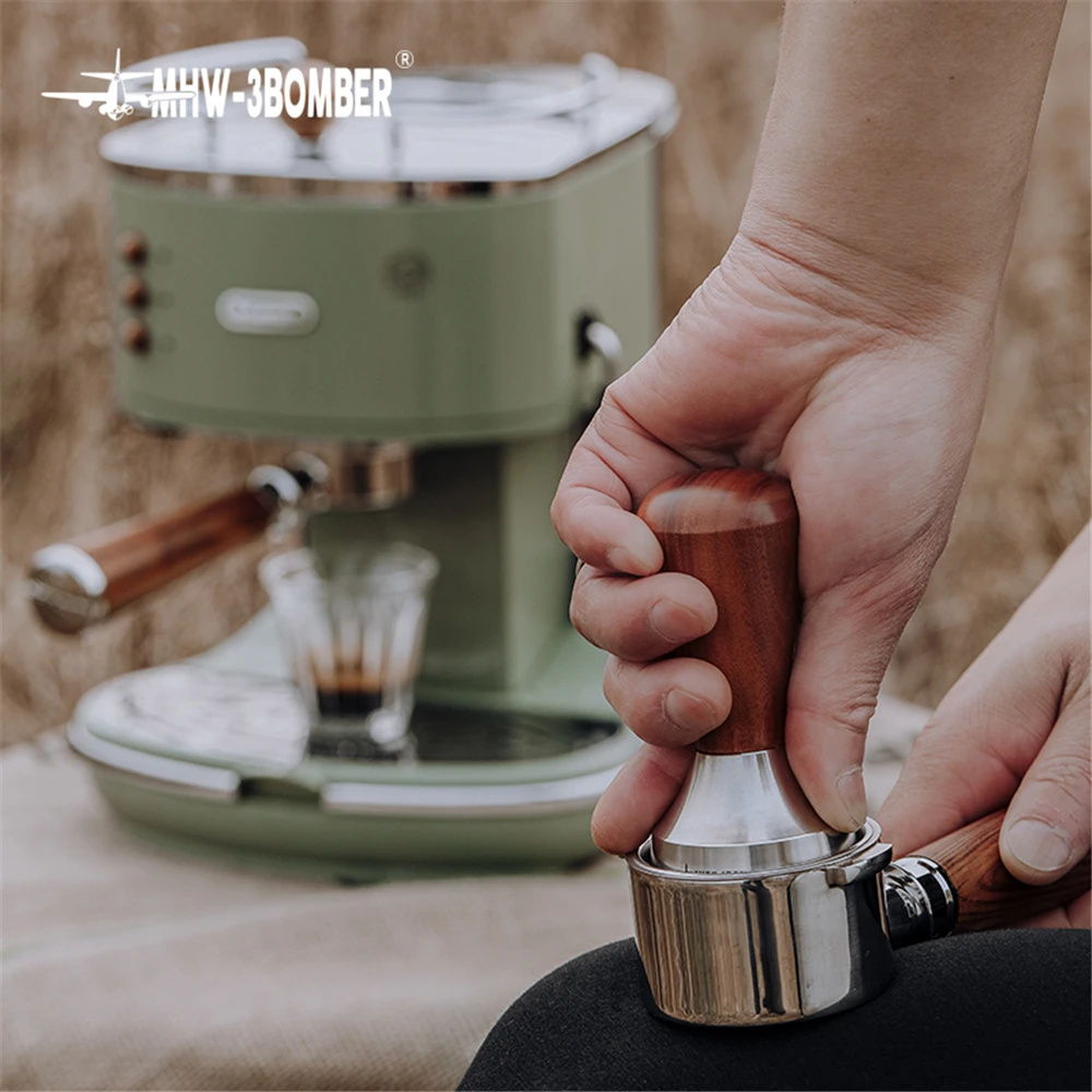 51 мм тампер для кофе Delonghi основа из нержавеющей стали эспрессо порошок молоток
