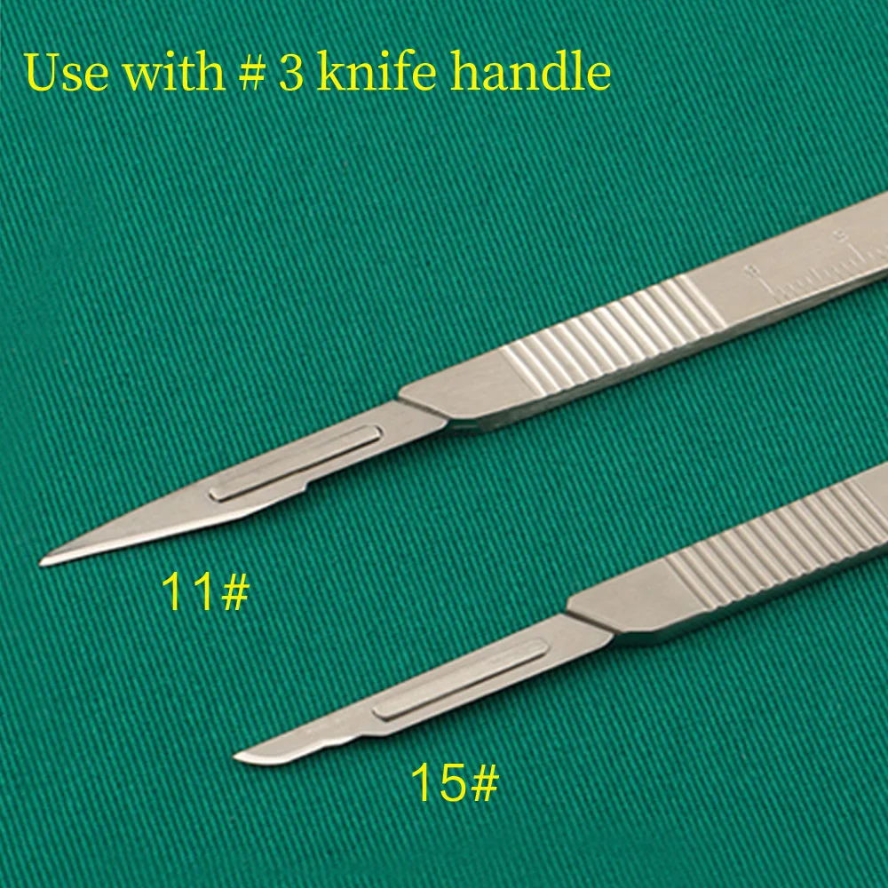 Пакет для подтяжки бровей с двойным веком хирургическое лезвие удаления швов 11 #15