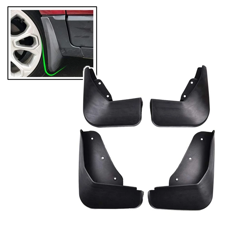 4 шт. передние и задние крылья колеса автомобиля брызговики брызговика для Ford