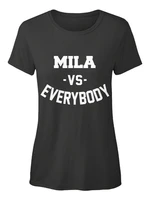 mila vs everybody stylish t shirt womens