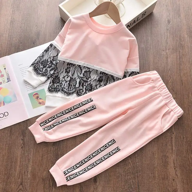 

Bear Leader Girls Cartoon Clothing Sets 2021 Autumn Kids Clothes Toddler Baby Tracksuit Cute Costumes Children Clothing 3-7 Year