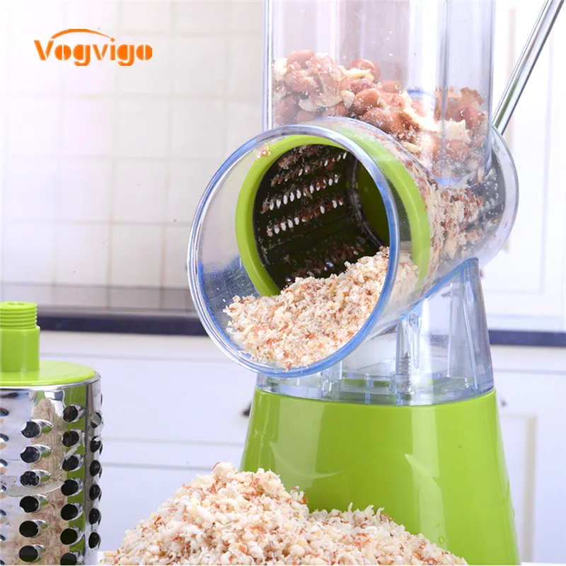 VOGVIGO ручной овощерезка слайсер кухонные аксессуары Многофункциональный Круглый мандолин слайсер картофеля сыра Кухонные гаджеты