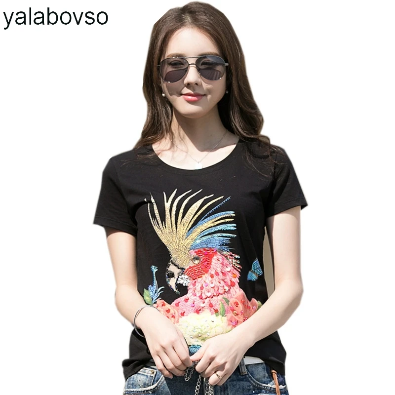 Летние женские хлопковые футболки с круглым вырезом тонкие 3D повседневные