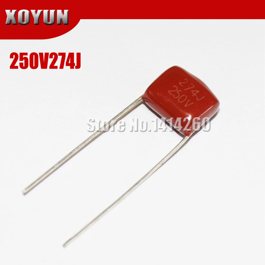 

10pcs/lot CBB 250V274J 0.27UF 270NF Pitch 10MM 274J 250V CBB Polypropylene film capacitor