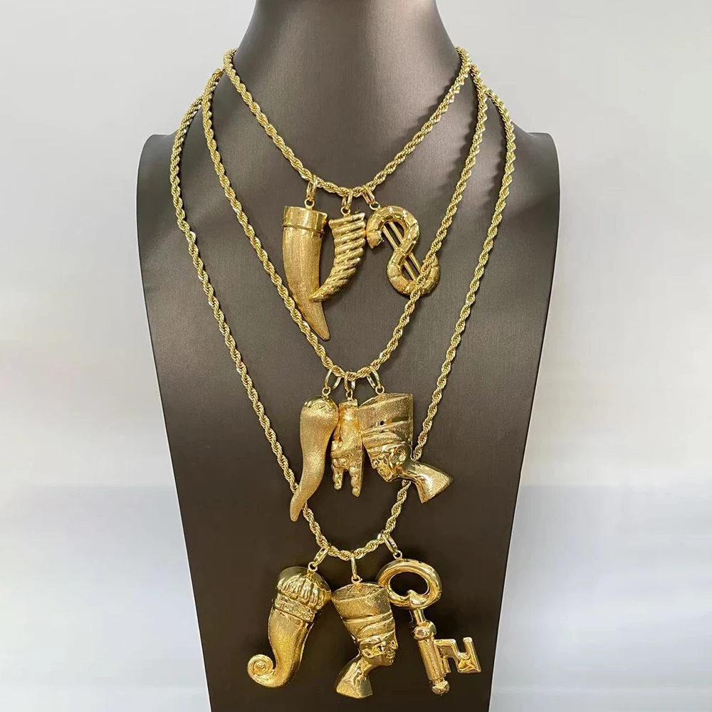 Африканские Ювелирные наборы золотого цвета для женщин Свадебное женское