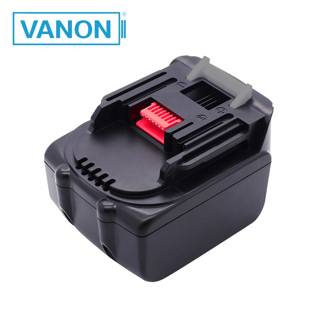 VANON для Makita BL1430 14 4 V 4000mAh литий ионная аккумуляторная батарея 0 Ah BL1440 194558 194559 8