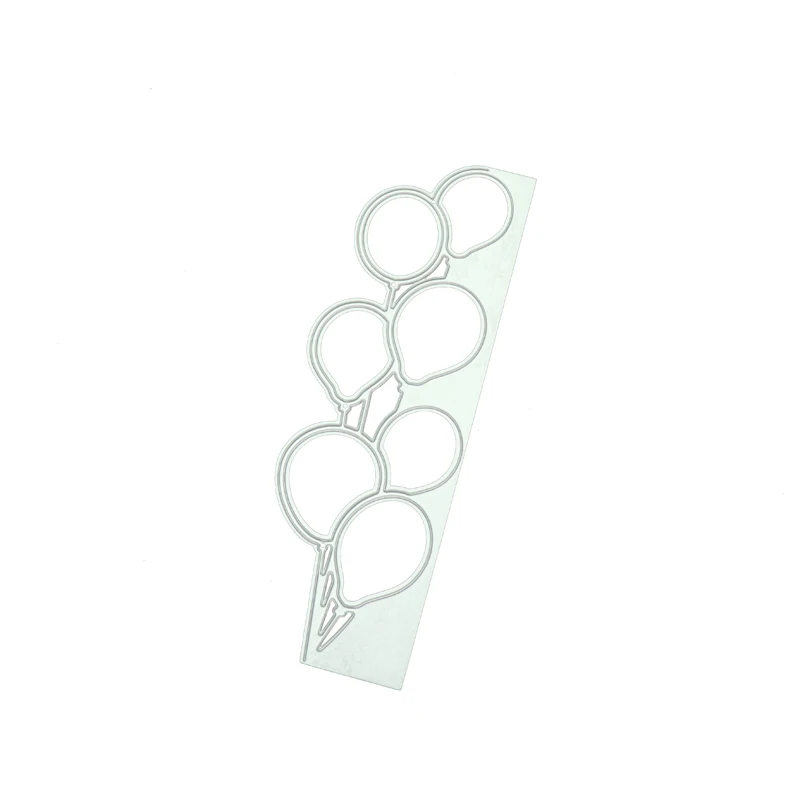 

JC Balloon Strip Background Metal Cutting Dies DIY for Scrapbooking Die Cut Card Make Shape Stencil Craft Mold Mould Model Decor