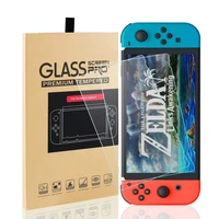 high quality pack of 2 ultra clear crystal clarity glass for nintend switch tempered glass screen protector