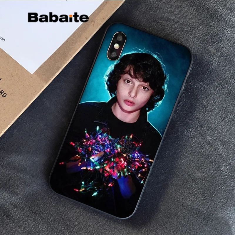 Babaite Stranger Things Сезон 3 Finn Wolfhard черный чехол для телефона для Apple iPhone 11 pro max 8 7 6 6S Plus X XS MAX 5 5S SE XR