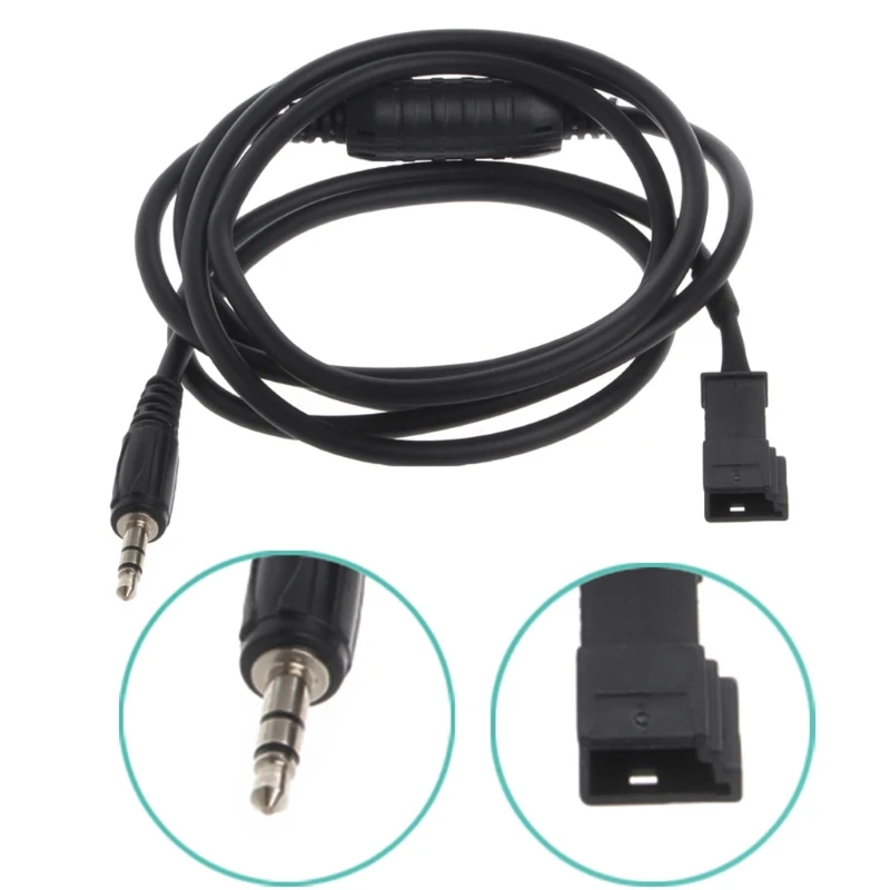 1 шт. 3-контактный разъем 3 5 мм AUX адаптер Радио Интерфейсный кабель для BMW BM54 E39 E46 E53